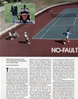 Tennis Professor Vic Braden wires athletes and their playing fields to improve performance