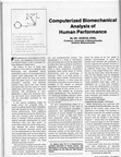 Computerized Biomechanical Analysis of Human Performance